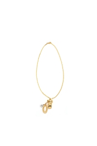 LIBERTINE By Giles Deacon Gold Plated Sheriff Necklace £30