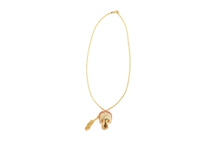  LIBERTINE By Giles Deacon Gold Plated Native Indian Necklace £30.00